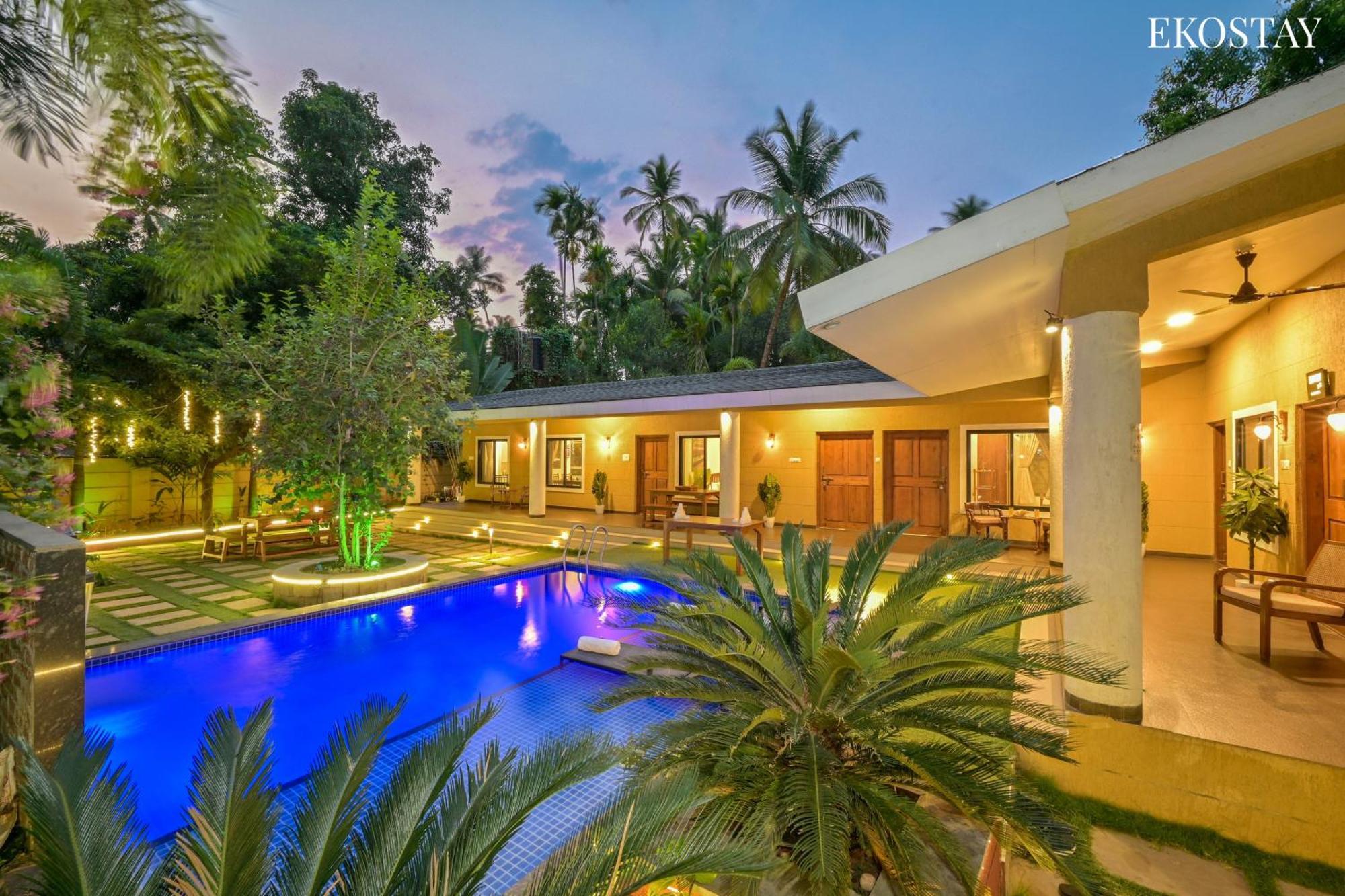 Eko Stay Gold- Casa Zul Villa Alibag Exterior photo
