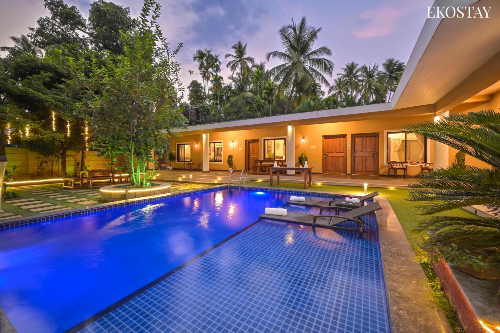 Eko Stay Gold- Casa Zul Villa Alibag Exterior photo